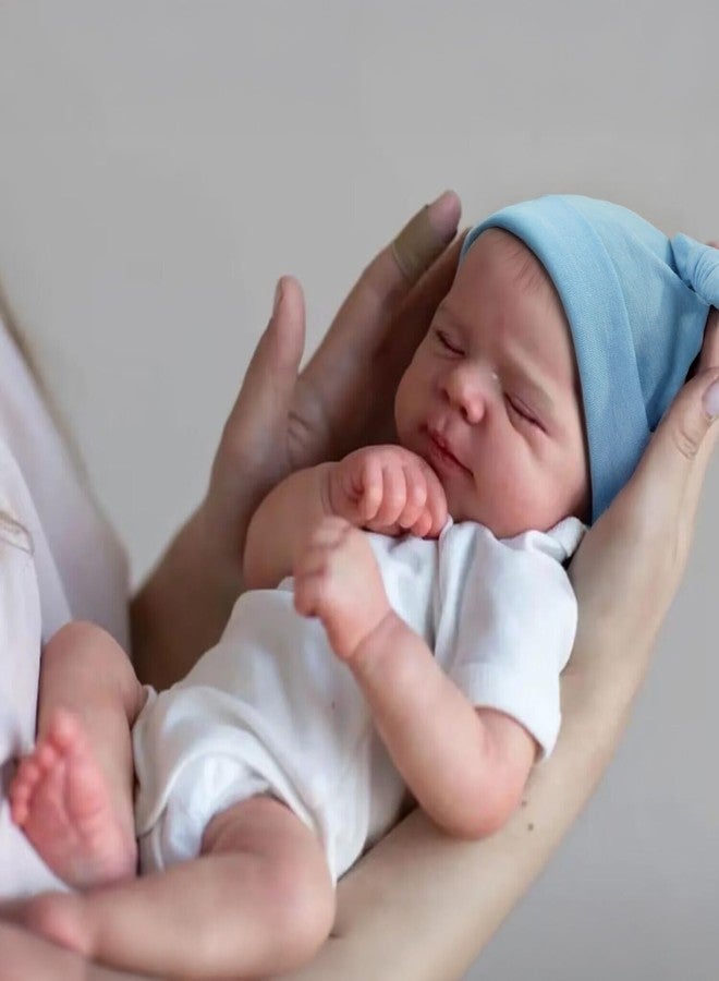 CHAREX Realistic Reborn Baby Dolls Boy - 18 Inch Newborn Sleeping Baby Dolls, Lifelike Reborn Baby Dolls with Weighted Soft Cloth Body Birthday Gift Toy for Age 3+ - Image 1